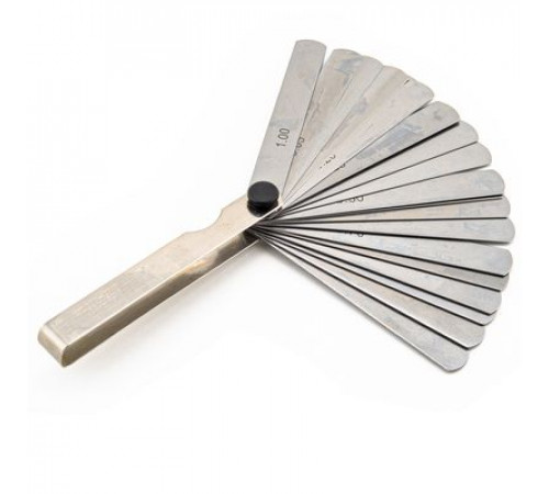 Щупы измерительные ИЗМЕРИТ набор №3+№4/100мм/20листов (0,05-1,0мм) ТОП АВТО