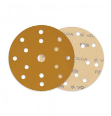 Круг абразивный VOLCA SAPPHIRE 150мм,15отв P 220 бумажная основа (упак.100 шт.)