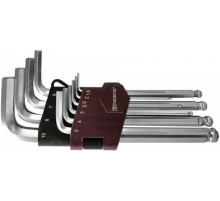 Набор ключей шестигранных 10 шт. с шаром, H1.5-H10 / THORVIK