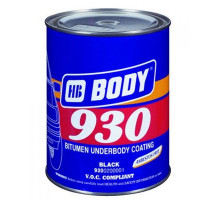 Антигравий BODY 930 черный 2,5кг шумопоглощающий Жидкий локер