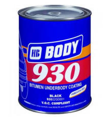 Антигравий BODY 930 черный 2,5кг шумопоглощающий Жидкий локер