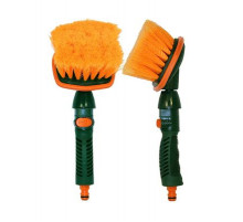 Щетка для мытья Li-Sa проточная ручка с запорным краном (30см) LS008 _