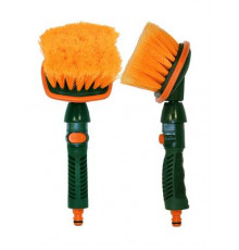 Щетка для мытья Li-Sa проточная ручка с запорным краном (30см) LS008 _