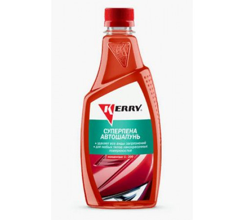 Автошампунь Супер-пена концентрат 0,5л KERRY @ ~