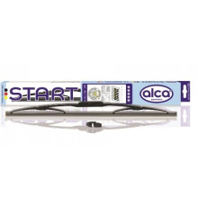 Щетка стеклоочистителя AL-CA START (голубая) 60см  1штука, адаптер крючок