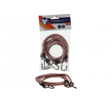 Резинки для крепления груза с пластиковыми крюками 0,6 м (2шт) Nova Bright