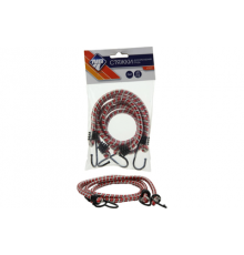 Резинки для крепления груза с пластиковыми крюками 0,6 м (2шт) Nova Bright