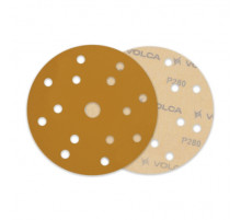 Круг абразивный VOLCA SAPPHIRE 150мм,15отв P 280 бумажная основа (пакет 10 шт.)