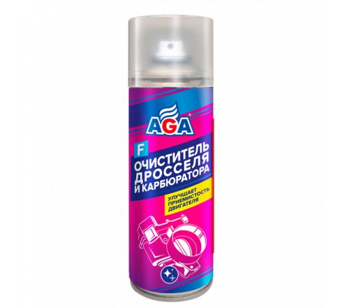 Очиститель карбюратора и дроссельной заслонки (аэрозоль) AGA 520 мл ~