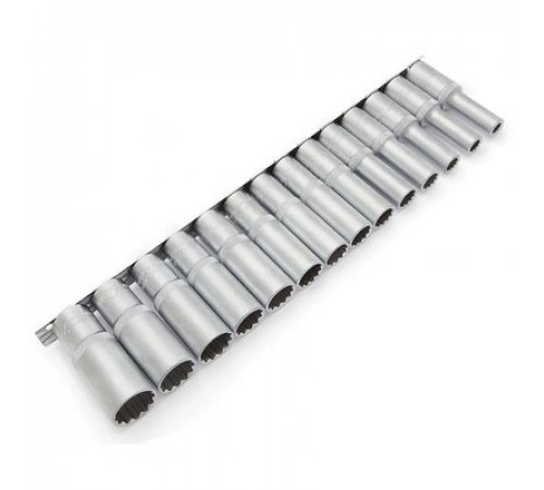 Набор головок 14предм 1/212-гр удлиненных (8,9,10,12,13,14,15,16,17,18,19,21,22,24 мм) ДТ