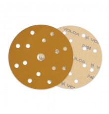 Круг абразивный VOLCA SAPPHIRE 150мм,15отв P 400 бумажная основа (пакет 10 шт.)