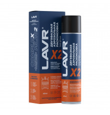 Раскоксовка двигателя двухфазная Х2 аэрозоль 400 мл LAVR