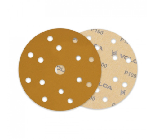Круг абразивный VOLCA SAPPHIRE 150мм,15отв P 100 бумажная основа (пакет 5 шт.)