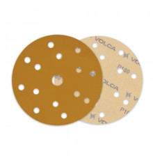 Круг абразивный VOLCA SAPPHIRE 150мм,15отв P 180 бумажная основа (пакет 5 шт.)