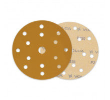 Круг абразивный VOLCA SAPPHIRE 150мм,15отв P 220 бумажная основа (пакет 5 шт.)
