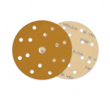 Круг абразивный VOLCA SAPPHIRE 150мм,15отв P 400 бумажная основа (пакет 5 шт.)