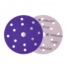 Круг абразивный VOLCA AMETHYSTE 150мм,15отв P 220 керамика