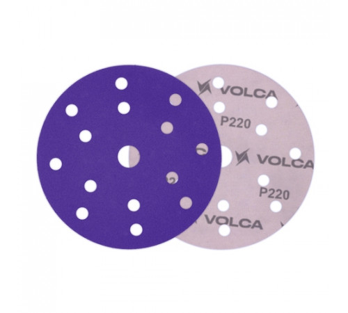 Круг абразивный VOLCA AMETHYSTE 150мм,15отв P 220 керамика