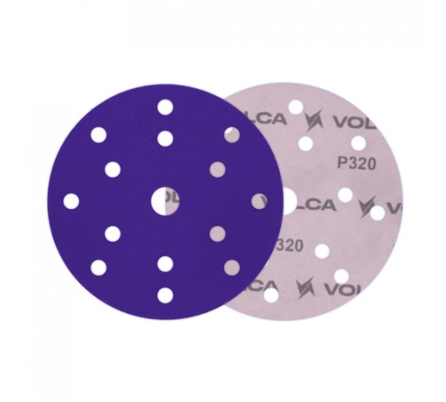 Круг абразивный VOLCA AMETHYSTE 150мм,15отв P 320 керамика