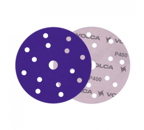 Круг абразивный VOLCA AMETHYSTE 150мм,15отв P 400 керамика
