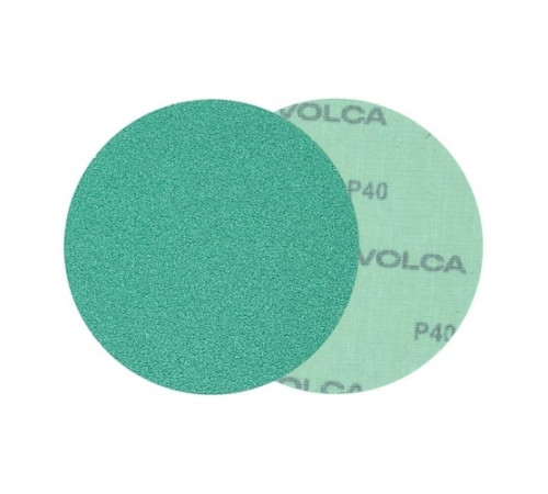 Круг абразивный VOLCA EMERALD 125мм,без отв P 040 пленочная основа