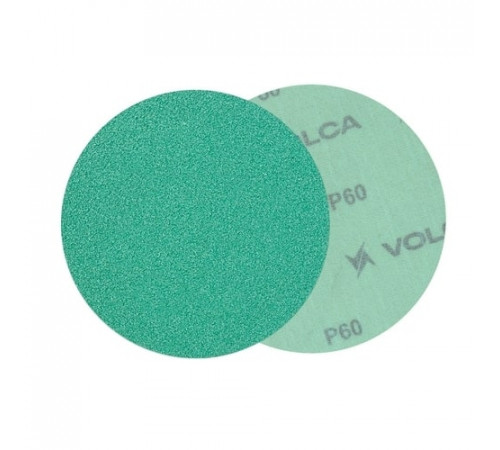 Круг абразивный VOLCA EMERALD 125мм,без отв P 060 пленочная основа