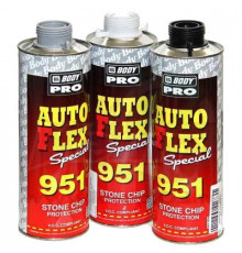 Антигравий BODY 951 Autoflex (черный) (1л) шумопоглощающий евробаллон