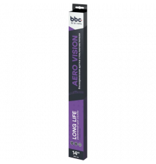 Щетка стеклоочистителя bi bi care бескаркасная 350 мм спойлер, адаптер крючок/штырь