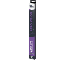 Щетка стеклоочистителя bi bi care бескаркасная 400 мм спойлер, адаптер крючок/штырь