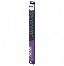 Щетка стеклоочистителя bi bi care бескаркасная 530 мм спойлер, адаптер крючок/штырь