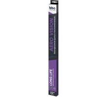 Щетка стеклоочистителя bi bi care бескаркасная 550 мм спойлер, адаптер крючок/штырь