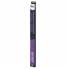 Щетка стеклоочистителя bi bi care бескаркасная 650 мм спойлер, адаптер крючок/штырь