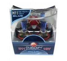 Лампы H11 12V 55W PGS19-2 к-т BLUE Диалуч белый свет ЛЧ411-B2