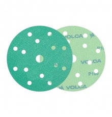 Круг абразивный VOLCA EMERALD 150мм,15отв P 100 пленочная основа