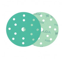 Круг абразивный VOLCA EMERALD 150мм,15отв P 320 пленочная основа