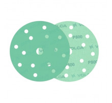 Круг абразивный VOLCA EMERALD 150мм,15отв P 800 пленочная основа