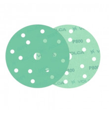Круг абразивный VOLCA EMERALD 150мм,15отв P 800 пленочная основа
