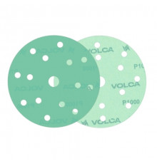 Круг абразивный VOLCA EMERALD 150мм,15отв P 1000 пленочная основа