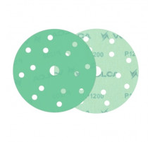 Круг абразивный VOLCA EMERALD 150мм,15отв P 1200 пленочная основа