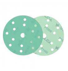 Круг абразивный VOLCA EMERALD 150мм,15отв P 1500 пленочная основа