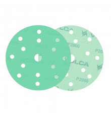 Круг абразивный VOLCA EMERALD 150мм,15отв P 2000 пленочная основа