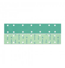 Шлифовальная полоса VOLCA EMERALD 70x420мм 14отв P 120 пленочная основа