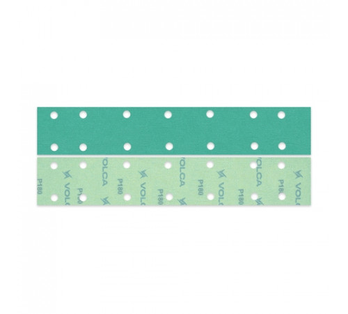 Шлифовальная полоса VOLCA EMERALD 70x420мм 14отв P 180 пленочная основа