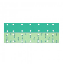 Шлифовальная полоса VOLCA EMERALD 70x420мм 14отв P 240 пленочная основа