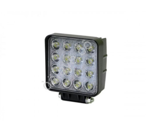 Фара светодиод. дополнит. 16 Cree smd 48 Вт, 10-30 В, 105мм квадрат 1шт.