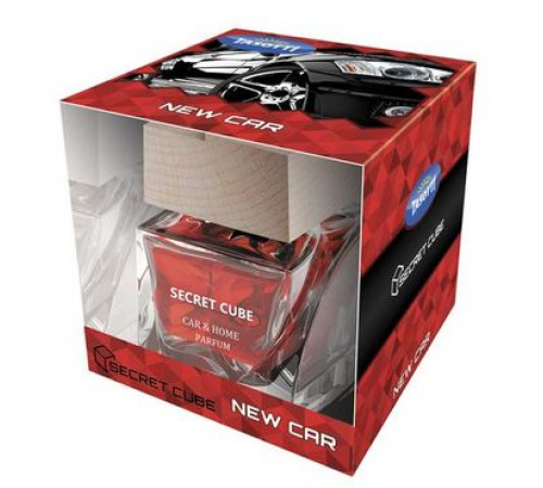 Ароматизатор Тазотти SECRET CUBE духи-спрей 50мл с дер. крышкой New Car ~