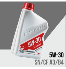 Масло моторное 3-SN 5w30 (A3/B4, SN/CF),1л. ВМП АВТО ЧЗ