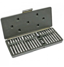 Набор вставок 40пр. 1/2 TORX,.SPLINE,шестигран. мет.коробка АВТОМ TOOL PROFFI