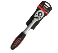 Трещотка 1/2 72 зуба 250мм эргономическая резиновая ручка АВТОМ TOOLS.PROFFI.CrV