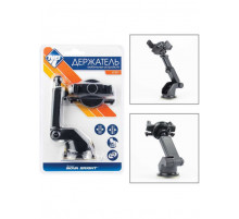 Держатель моб. устройств Nova Bright универсальный на прищепке с упорами, захват 55-84мм